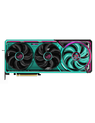 Видео карта Asus ROG ASTRAL RTX 5080 OC 16GB GDDR7 Hatsune Miku Edition - 90YV0LV9-M0NM00