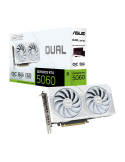 Видео карта Asus DUAL RTX 5060 White Edition OC 8GB GDDR7 - 90YV0N15-M0NA00