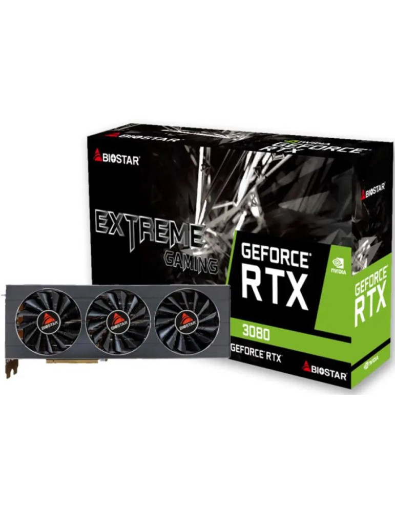 Видео карта Biostar GeForce RTX 3080 10GB GDDR6 - VN3816RMT3