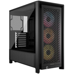 Кутия за компютър Corsair FRAME 4000D RS ARGB Mid-Tower, Black - CC-9011296-WW