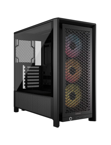 Кутия за компютър Corsair FRAME 4000D RS ARGB Mid-Tower, Black - CC-9011296-WW