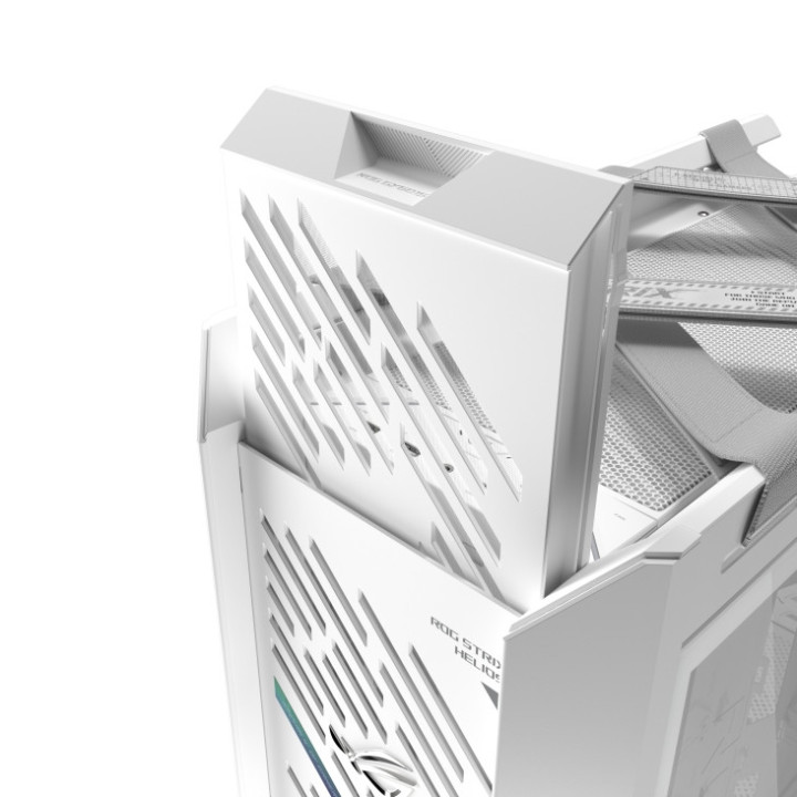 Кутия за компютър Asus ROG Strix Helios II GX601S White - 90DC00W3-B39000