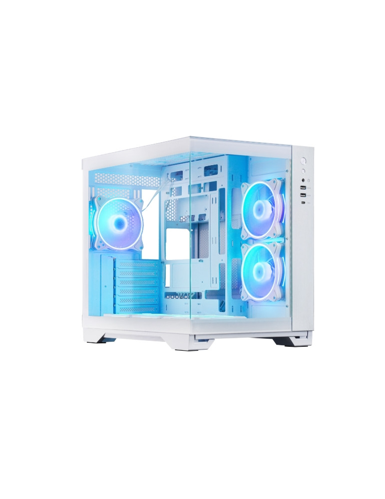 Кутия за компютър Chieftec Visio White - GM-30W-TG-OP