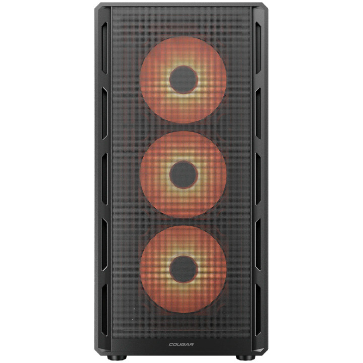 Кутия за компютър Cougar AIRFACE PURE PRO, Mid Tower, Black - CGR-2GA5B-P