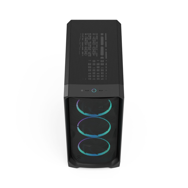 Кутия за компютър Fractal Design MESHIFY 3 BLACK RGB TG LTI - FD-C-MES3A-06