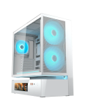 Кутия за компютър Cougar CFV235, Mid Tower, White - CGR-2DA4W