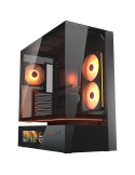 Кутия за компютър Cougar CFV235 Vision, Mid Tower, Black - CGR-2DA4B-V