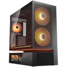 Кутия за компютър Cougar CFV235, Mid Tower, Black - CGR-2DA4B