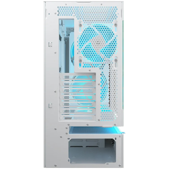 Кутия за компютър Cougar CFV235 Mesh Vision, Mid Tower, White - CGR-2DA4W-MV