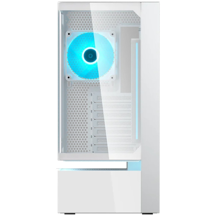 Кутия за компютър Cougar CFV235 Vision, Mid Tower, White - CGR-2DA4W-V