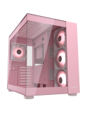 Кутия за компютър Cougar FV150 RGB, Mid tower, Pink - CGR-5KA1P-RGB