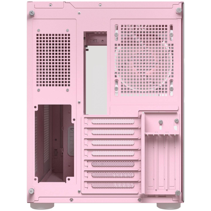 Кутия за компютър Cougar FV150 RGB, Mid tower, Pink - CGR-5KA1P-RGB
