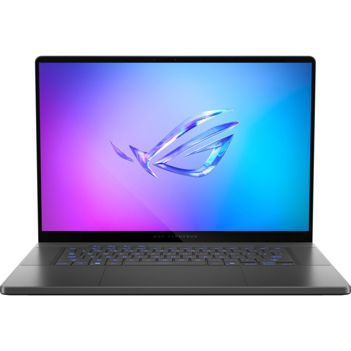 Лаптоп Asus ROG Zephyrus G16 2025 GU605CR-QR109W, 16" OLED 240Hz, WQXGA, Intel Core Ultra 9 285H, 32GB LPDDR5X, 2TB SSD, RTX 5070TI 12GB GDDR7 - 90NR0LZ5-M00C30
