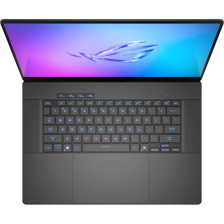 Лаптоп Asus ROG Zephyrus G16 2025 GU605CR-QR109W, 16" OLED 240Hz, WQXGA, Intel Core Ultra 9 285H, 32GB LPDDR5X, 2TB SSD, RTX 5070TI 12GB GDDR7 - 90NR0LZ5-M00C30