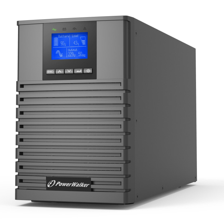 Токозахранващо устройство Powerwalker VFI 1000 ICT IoT PF1 1000VA/ 1000 W, On-Line - POWER-UPS-VFI1000ICT-IoT
