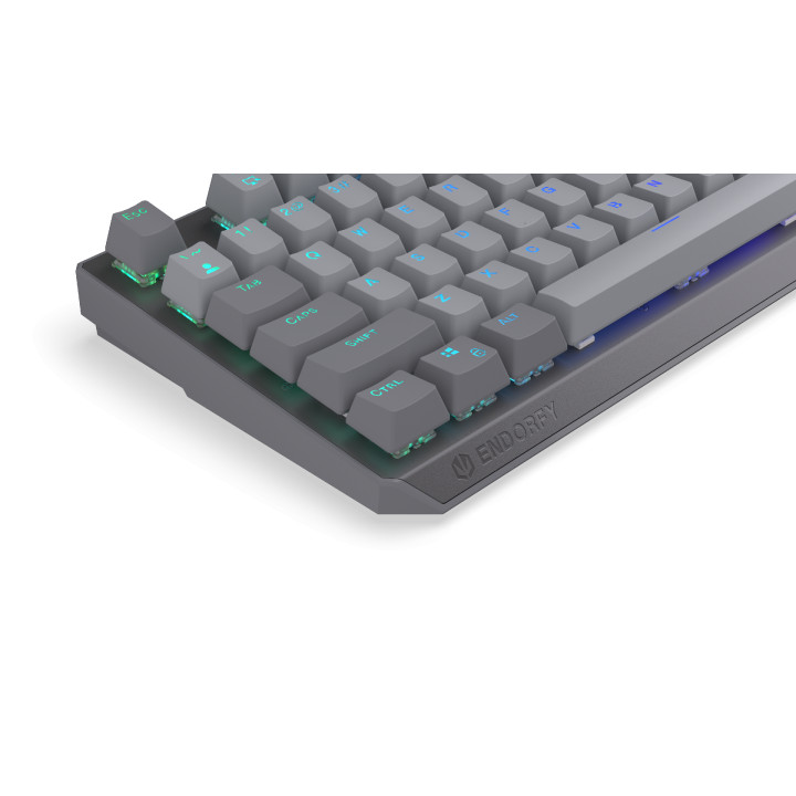 Геймърскa механична клавиатура Endorfy Thock V2 Full Size, PBT, Endorfy Red switch, US Layout - EY5A125