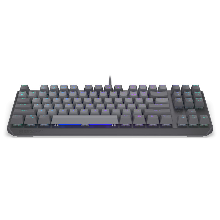 Геймърскa механична клавиатура Endorfy Thock V2 TKL, PBT, Endorfy Red switch, US Layout - EY5A126