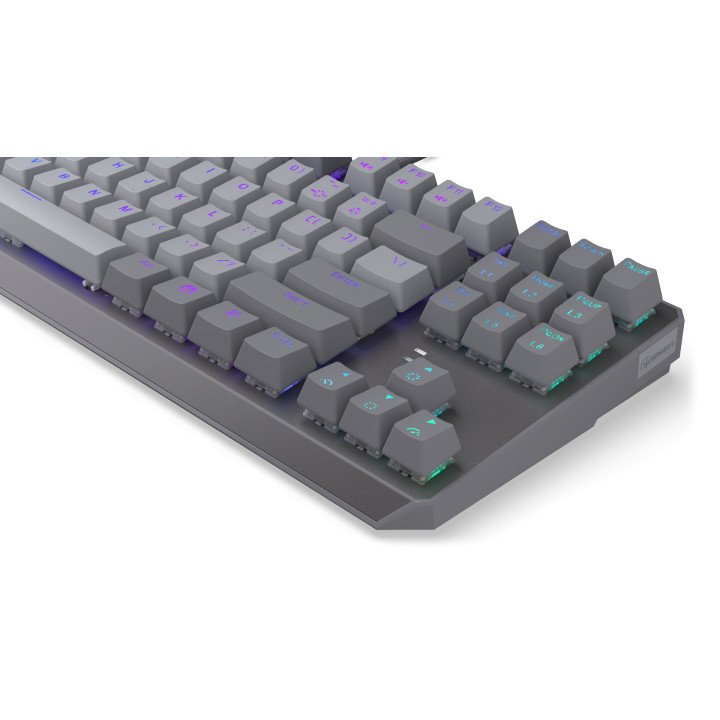 Геймърскa механична клавиатура Endorfy Thock V2 TKL, PBT, Endorfy Red switch, US Layout - EY5A126
