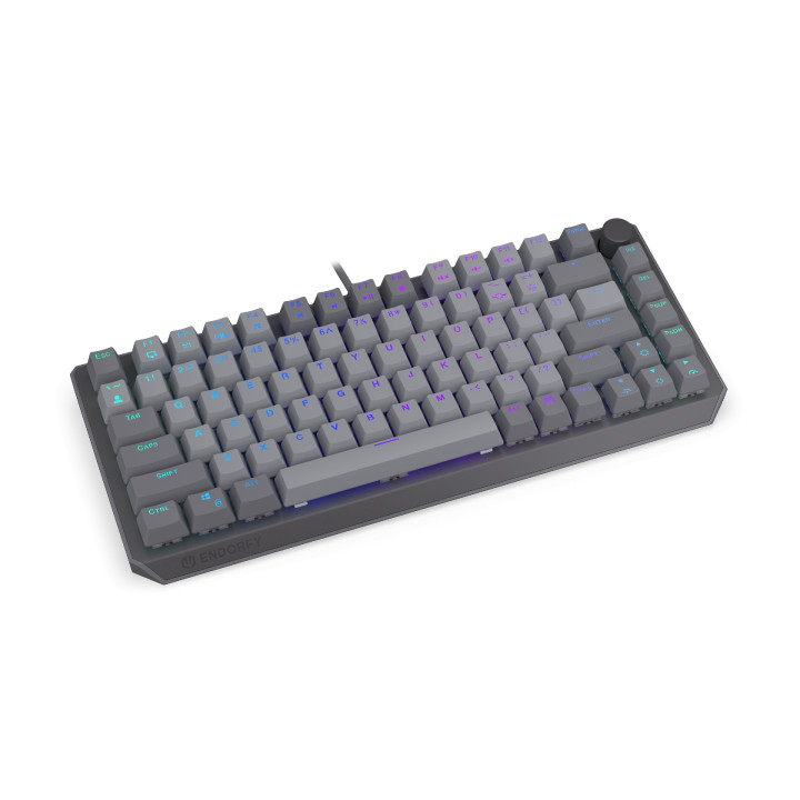 Геймърскa механична клавиатура Endorfy Thock V2 75%, PBT, Endorfy Red switch, US Layout - EY5A127
