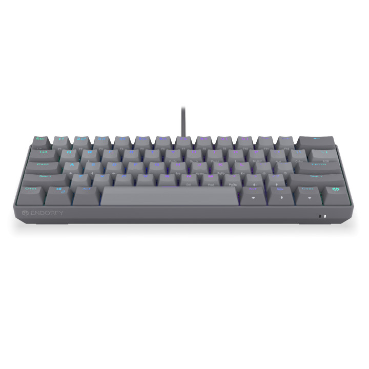 Геймърскa механична клавиатура Endorfy Thock V2 Compact, PBT, Endorfy Red switch, US Layout - EY5A128