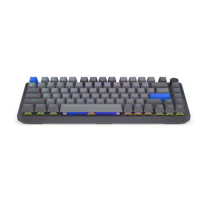 Геймърскa механична клавиатура Endorfy Thock Wireless V2 75%, PBT, Endorfy Yellow switch, US Layout - EY5A131