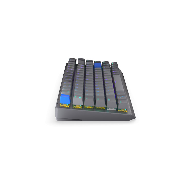 Геймърскa механична клавиатура Endorfy Thock Wireless V2 75%, PBT, Endorfy Yellow switch, US Layout - EY5A131