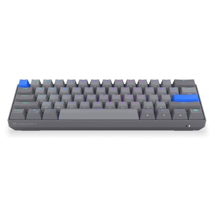 Геймърскa механична клавиатура Endorfy Thock Wireless V2 Compact, PBT, Endorfy Yellow, US Layout - EY5A132