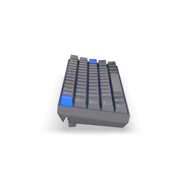 Геймърскa механична клавиатура Endorfy Thock Wireless V2 Compact, PBT, Endorfy Yellow, US Layout - EY5A132