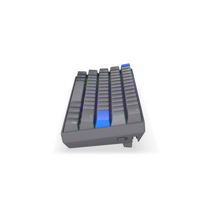 Геймърскa механична клавиатура Endorfy Thock Wireless V2 Compact, PBT, Endorfy Yellow, US Layout - EY5A132