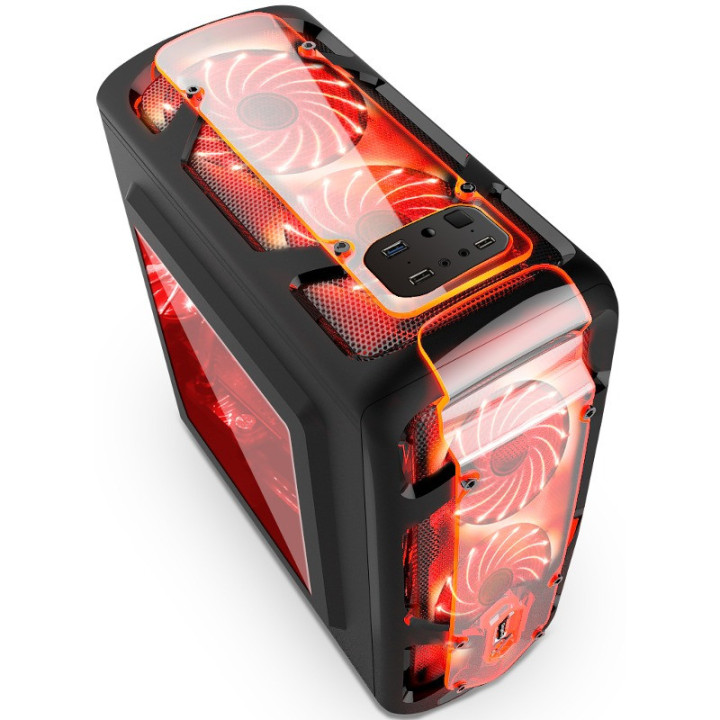 Кутия за компютър Segotep Polar Light Black