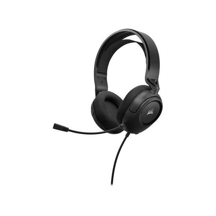 Геймърски комплект Corsair Геймърски бъндъл 4 в 1 - мембранна клавиатура K55 CORE, мишка HARPOON RGB PRO, слушалки с микрофон HS35 Surround v2 7.1, 3.5 мм   USB, пад MM100 - CH-9226F65-NA