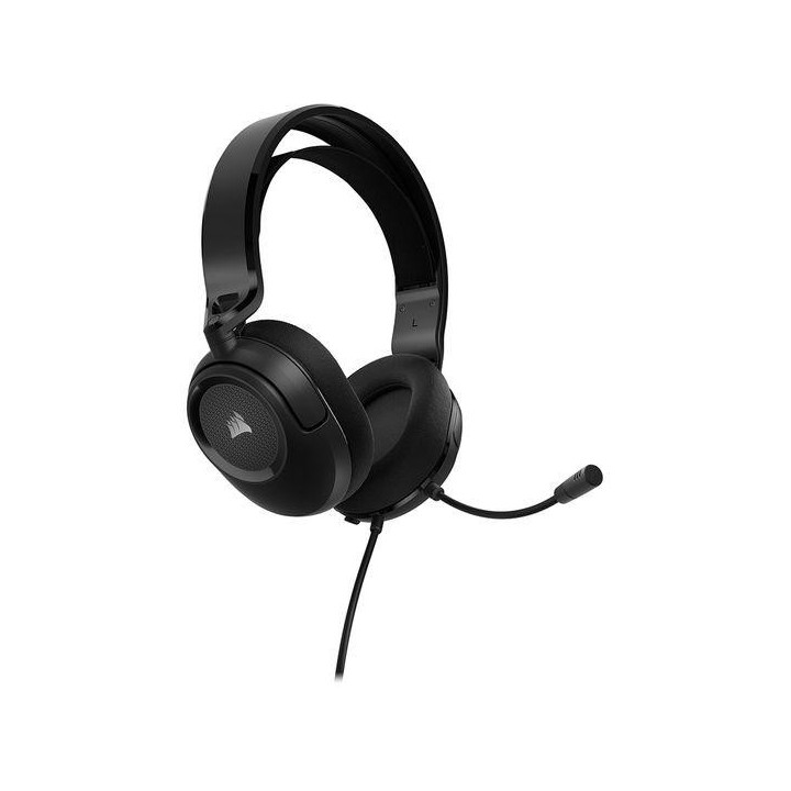 Геймърски комплект Corsair Геймърски бъндъл 4 в 1 - мембранна клавиатура K55 CORE, мишка HARPOON RGB PRO, слушалки с микрофон HS35 Surround v2 7.1, 3.5 мм   USB, пад MM100 - CH-9226F65-NA