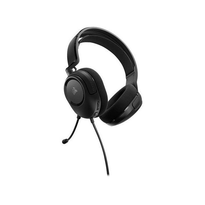 Геймърски комплект Corsair Геймърски бъндъл 4 в 1 - мембранна клавиатура K55 CORE, мишка HARPOON RGB PRO, слушалки с микрофон HS35 Surround v2 7.1, 3.5 мм   USB, пад MM100 - CH-9226F65-NA