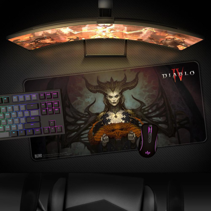 Геймърски пад Diablo IV - Lilith, XL - FBLMPD4LILITH21XL