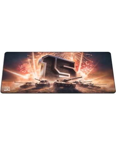 Геймърски пад World of Tanks 15 Anniversary, XL - FWOT15ANMOUSPADXL