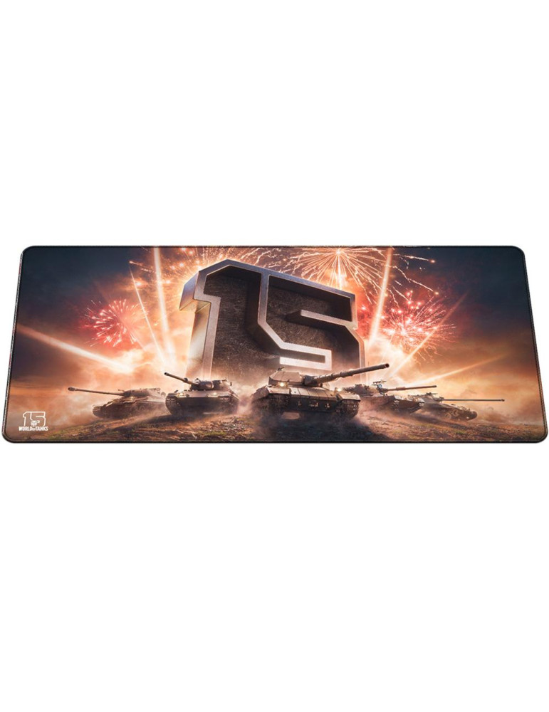 Геймърски пад World of Tanks 15 Anniversary, XL - FWOT15ANMOUSPADXL