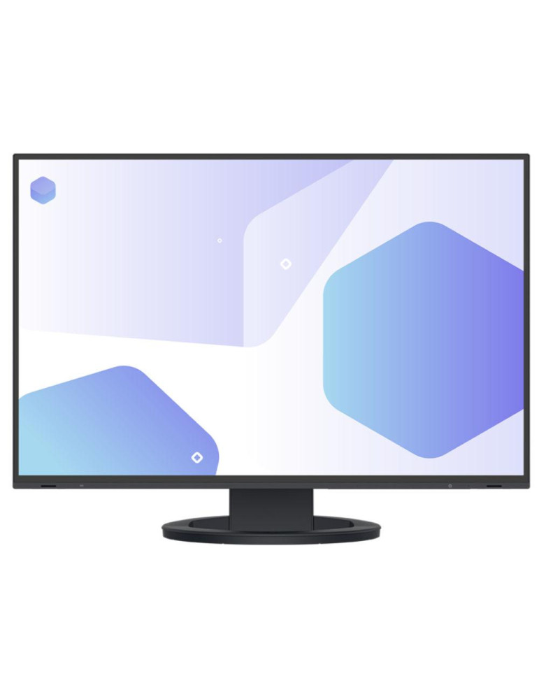 Монитор EIZO FlexScan EV2485, IPS, 24", Wide, UXGA, DisplayPort, HDMI, USB-C, USB Hub, Черен - EV2485-BK