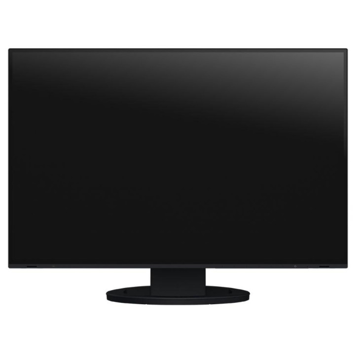 Монитор EIZO FlexScan EV2485, IPS, 24", Wide, UXGA, DisplayPort, HDMI, USB-C, USB Hub, Черен - EV2485-BK