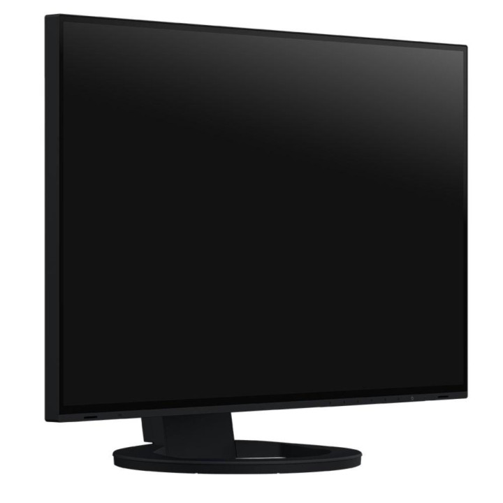 Монитор EIZO FlexScan EV2485, IPS, 24", Wide, UXGA, DisplayPort, HDMI, USB-C, USB Hub, Черен - EV2485-BK