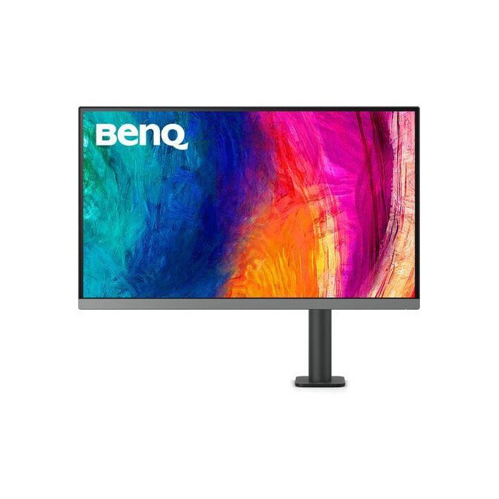 Монитор BenQ PD2706UA, 27", W-LED, IPS, 3840x2160, 60Hz, HDMI, DP, USB-C PD - 9H.LLKLB.QBE