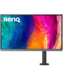 Монитор BenQ PD2706UA, 27", W-LED, IPS, 3840x2160, 60Hz, HDMI, DP, USB-C PD - 9H.LLKLB.QBE