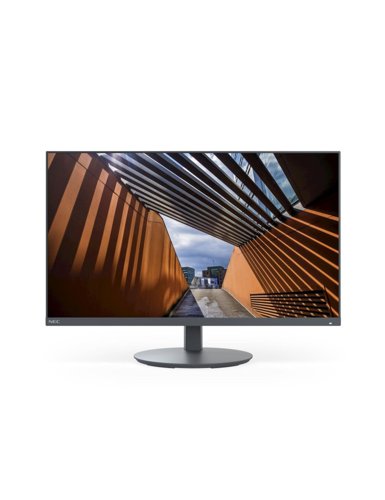 Монитор NEC MultiSync E244FL LCD 24", VA, 1920 x 1080, DisplayPort, HDMI, USB-C, USB 3.1, Черен - NEC-MON-E244FL