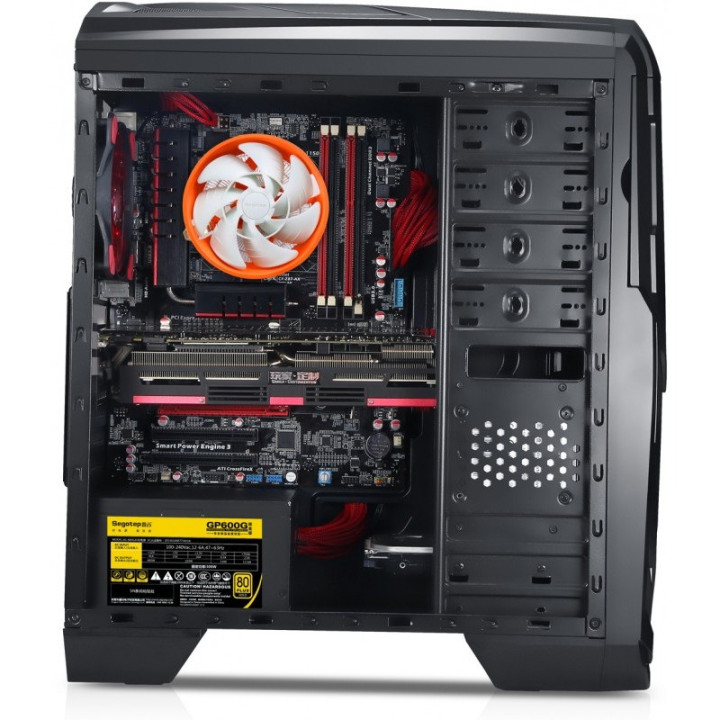 Кутия за компютър Segotep Blade Black USB3.0