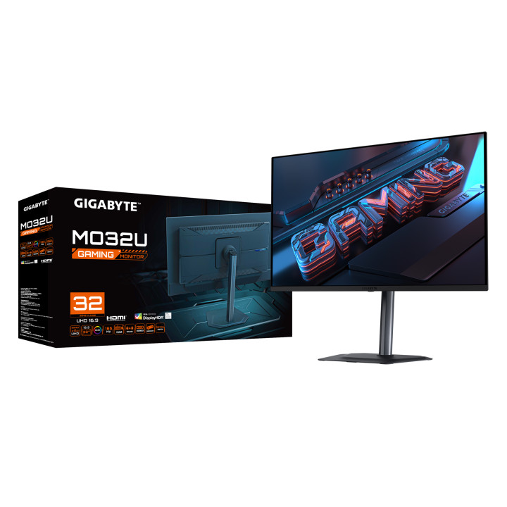 Монитор Gigabyte MO32U 31.5" QD-OLED 4K UHD, 165Hz, 0.03ms