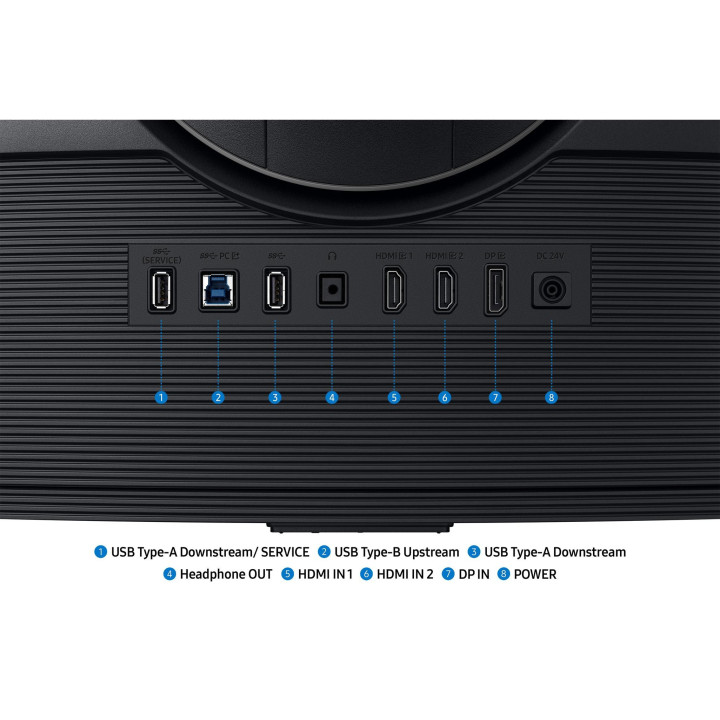 Монитор Samsung Odyssey G7 G75F 37" Curved 1000R 4K(3840x2160), 165Hz, 1ms - LS37FG750EUXEN