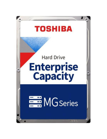 Твърд диск Toshiba MG Enterprise, 20TB, 512MB, SATA 6.0Gb/s, 7200rpm - MG10ACA20TE