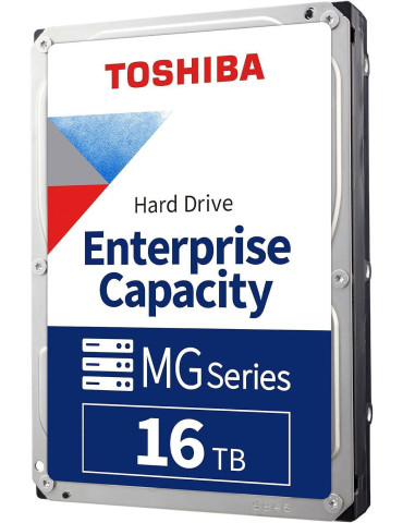 Твърд диск Toshiba Enterprise MG09 16TB 512MB Cache, SATA3 6.0Gb/s - MG09ACA16TE