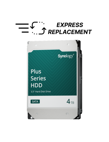 Твърд диск Synology HAT3300 NAS 4TB Plus Series SATA 3.5" - HAT3300-4T