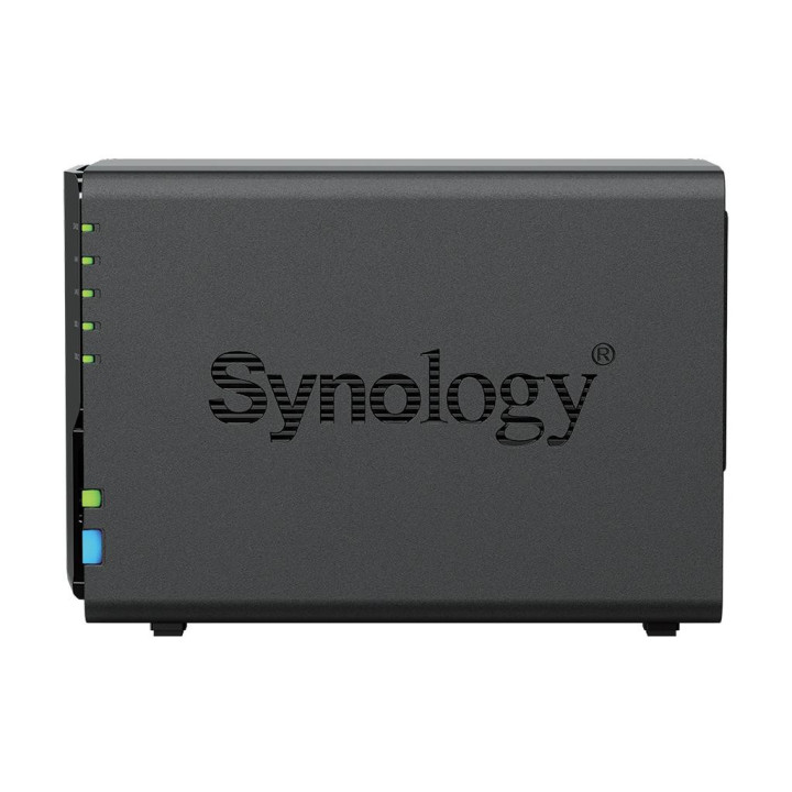 Мрежов сторидж Synology DS225 , за 2 диска, Intel Celeron J4125, 2GB DDR4 SODIMM