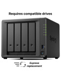 Мрежов сторидж Synology DS425 , 4-bay за 3.5" 2.5", 2 x M.2 NVMe NAS
